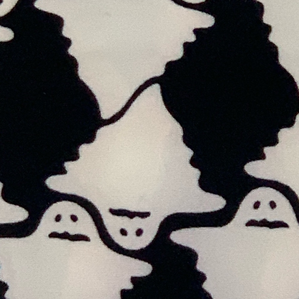 👻 🧡🖤TWO✌️2 PAIRS LLR OS Leggings-👻1 Pair Halloween & 1 pair Solid Black🖤👻 - Picture 2 of 10